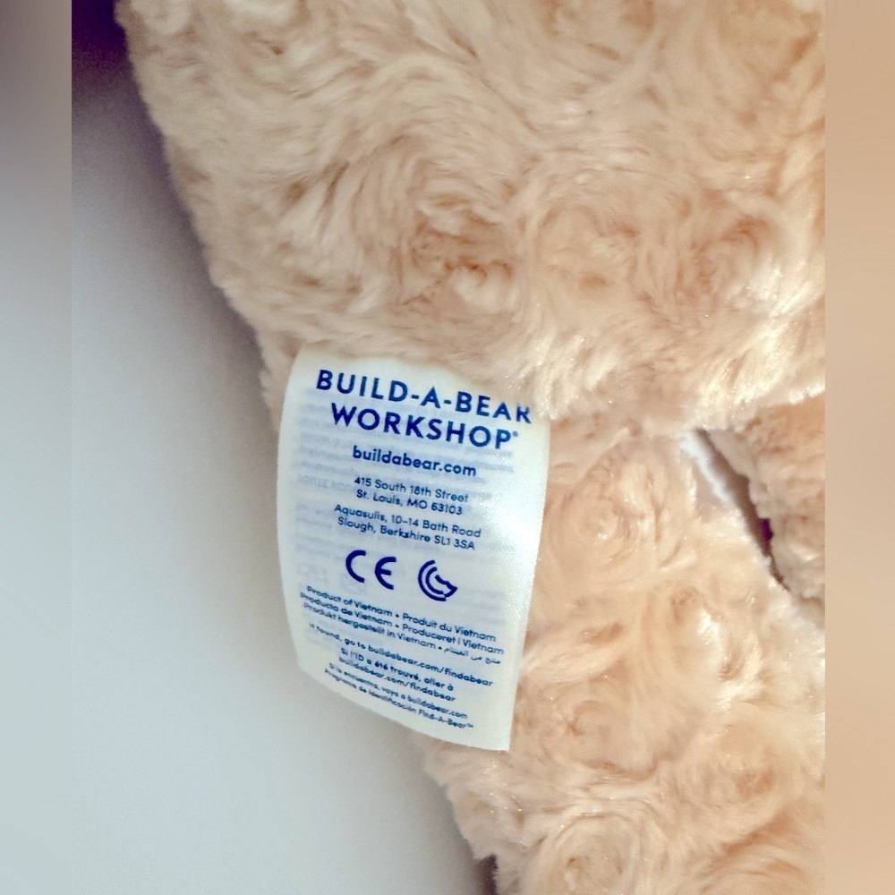 Build-A-Bear Tan and White Stuffed Animal - Picture 6 of 11